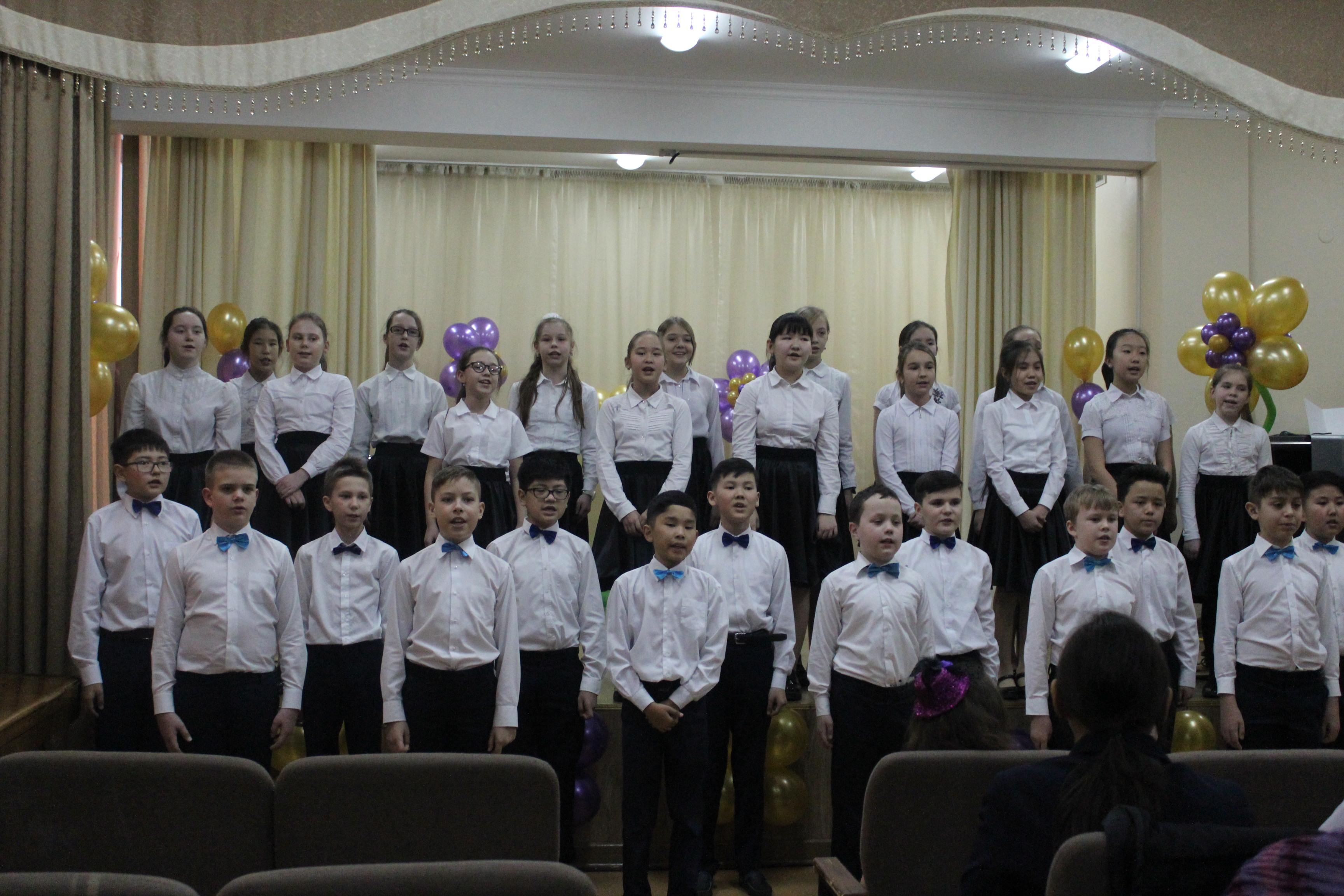 5 марта в рамках отчетных мероприятий школ Алмалинского района города Алматы